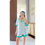 GENTLESLEEP One Set HP Ruffle Lilac Aster