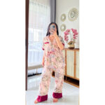 GENTLESLEEP One Set CP Pink Leaf