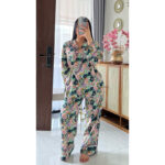 GENTLESLEEP One Set PP Kimono Violet