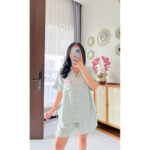 GENTLESLEEP One Set HP Green Flower