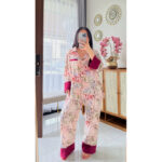 GENTLESLEEP One Set PP Pink Leaf