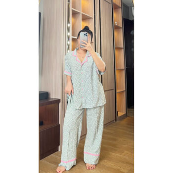 GENTLESLEEP One Set CP Green Flower