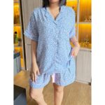 GENTLESLEEP One Set HP Pita Blue Flower