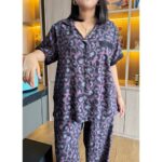 GENTLESLEEP One Set CP Leopard Violet
