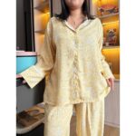 GENTLESLEEP One Set PP Yellow Krisan